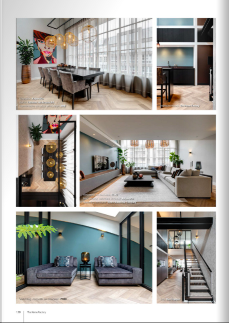 Fabienne van Acquoy's work featured in The Art of Living magazine spread