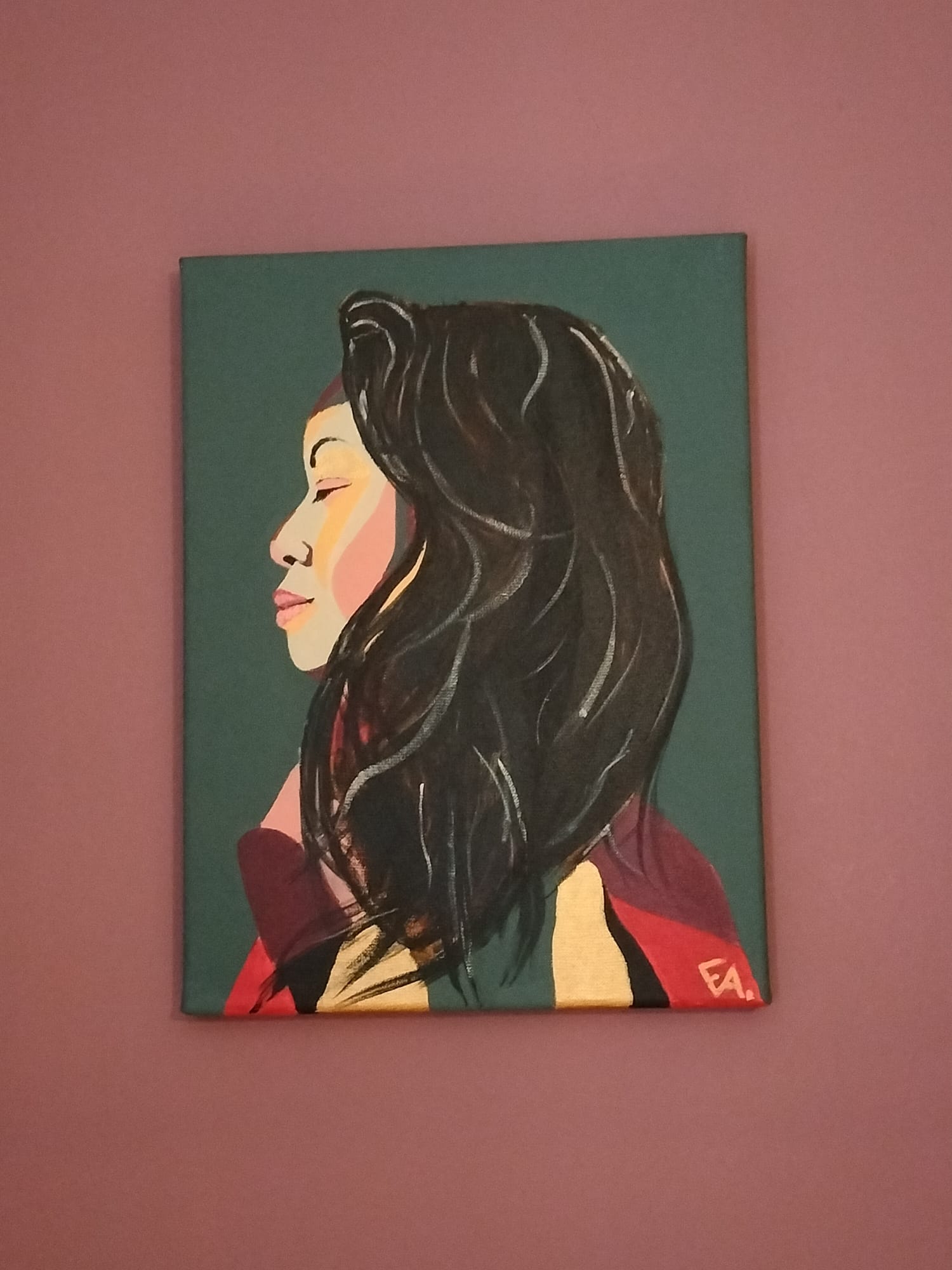 Commissioned portrait of Adisti